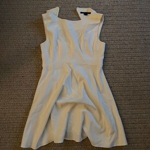 FRENCH CONNECTION SIZE 10 WHITE DRESS